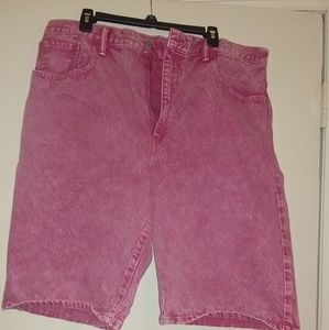 NWOT Red men's Levi's denim shorts